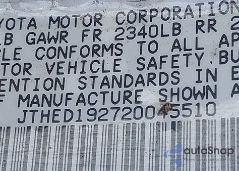 2002 Lexus Is 300 Sport Cross z USA, uszkodzony, nr VIN JTHED192720045510